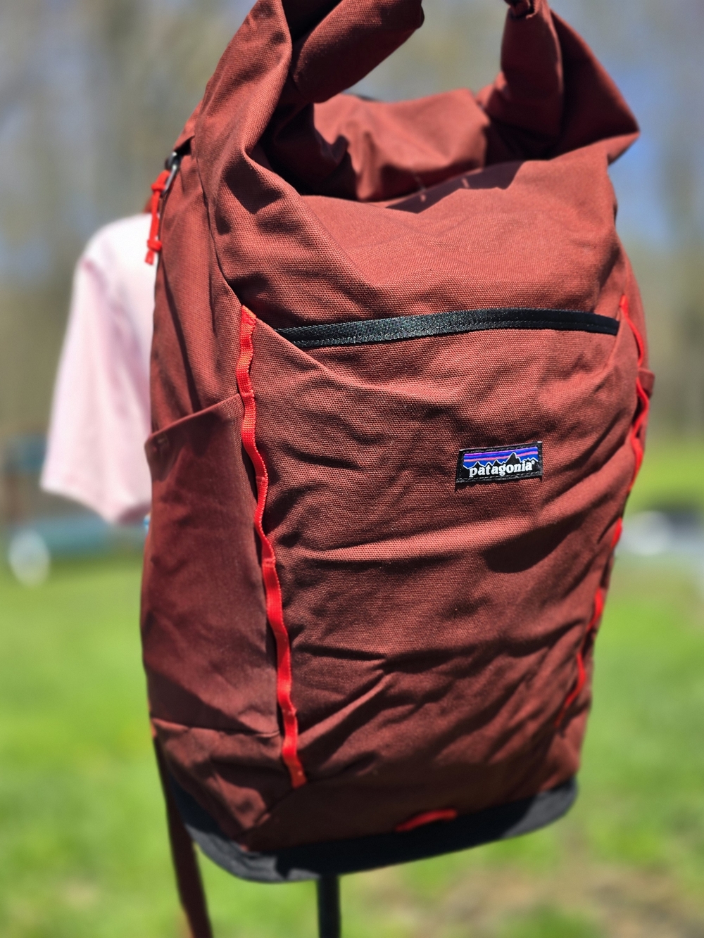 Patagonia Fieldsmith Roll Top Backpack + Matching 5L Fieldsmith Waist Pack Bundl - Picture 7 of 10